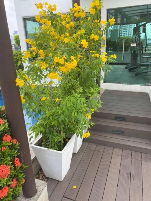 Delightful Condo In Central Location At Sukhumvit 49 Bangkok Eksteriør billede